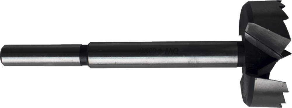MECHE A FACONNER ACIER D125XLT.160 Q12,5X50 DROITE TYPE FORSTNER COUPE PÉRIPHÉRIQUE FRACTIONNÉE - 102.5125.00 - LEMAN - Image 2