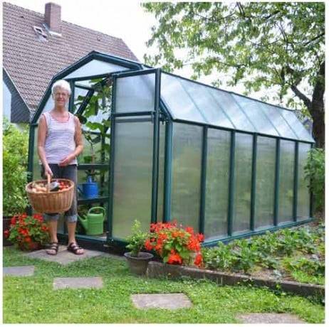 Canopia - Serre de jardin en polycarbonate Rion Eco Grow 7,90 m², Ancrage au sol Non - Image 1