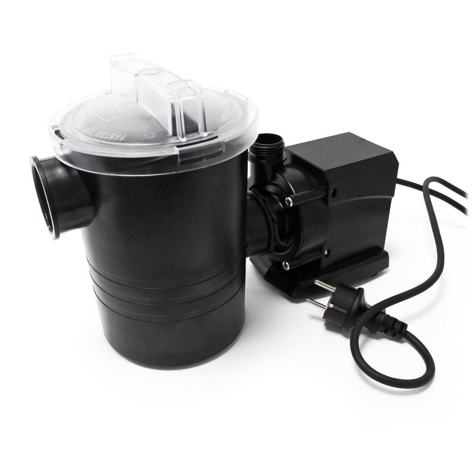 Helloshop26 - Pompe de piscine 4500 litres par heure circulation 50 watts avec filtre eco - Image 1
