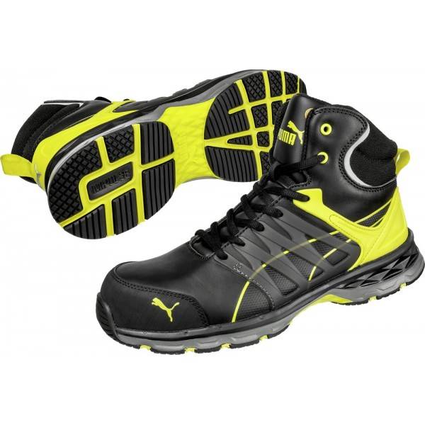 Chaussure haute PUMA Velocity 2.0 Jaune S3 ESD HRO SRC T.45 - 633880-45 - Image 2