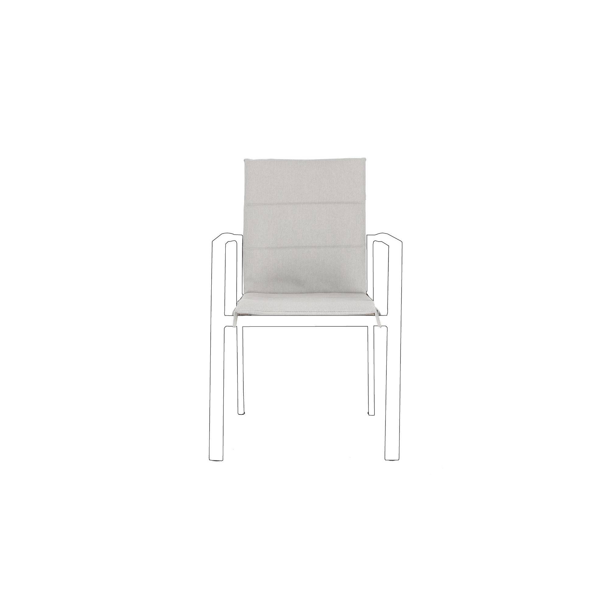 Autre - Coussins pour chaise de jardin en toile (lot de 4) - CASSIS - Image 6