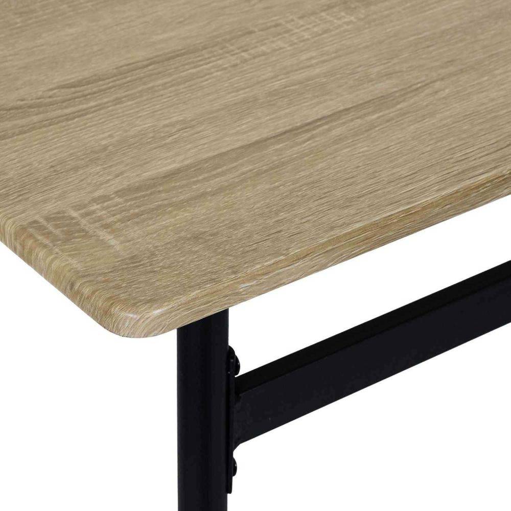 The Home Deco Factory - Table mange debout en bois et métal Loka - Image 4