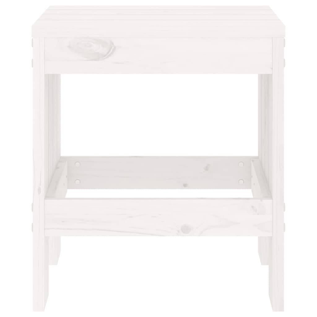 Prolenta Premium - Chaises de jardin bois blanc 40 x 36 x 45 cm - Prolenta premium p350.2 - Image 4