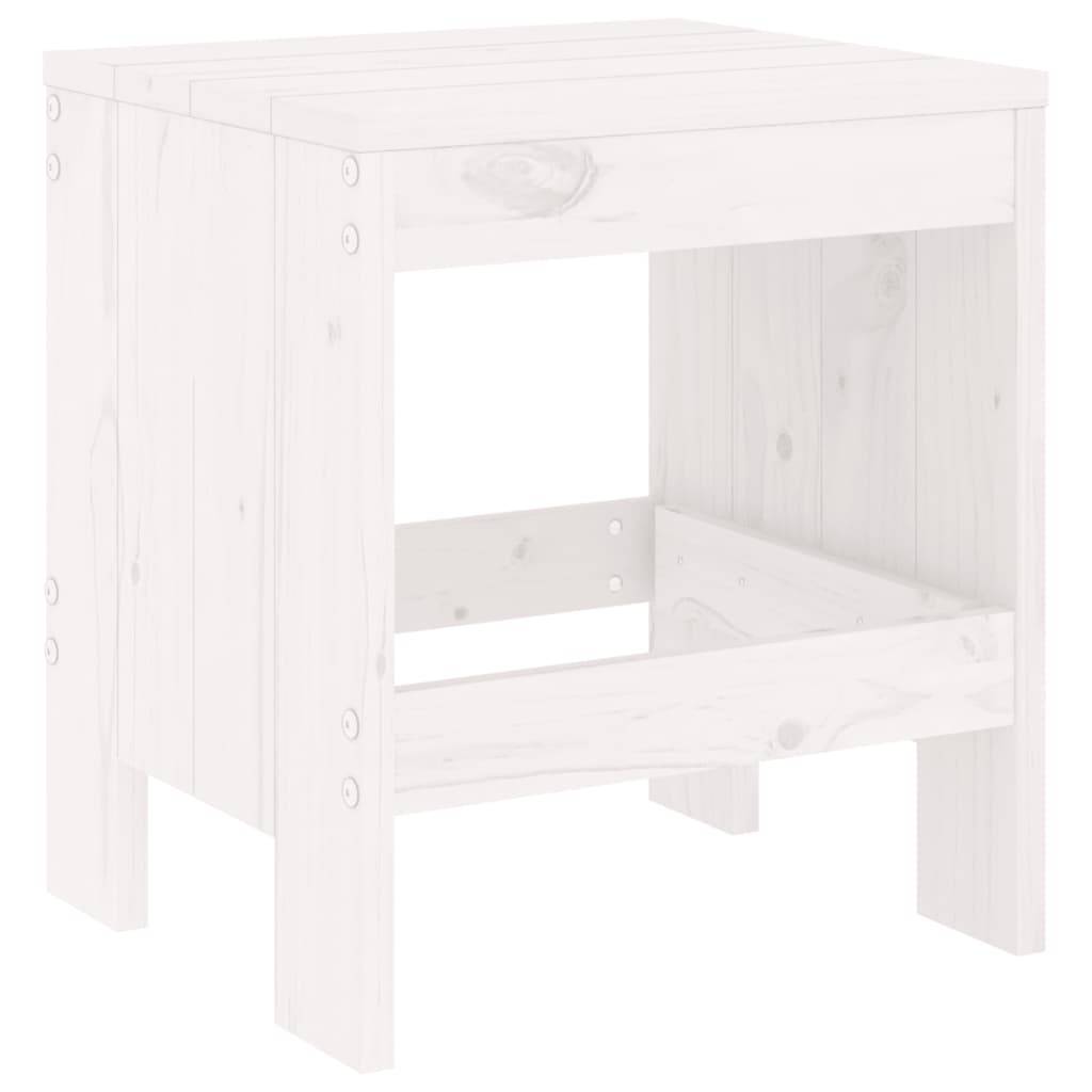 Prolenta Premium - Chaises de jardin bois blanc 40 x 36 x 45 cm - Prolenta premium p350.2 - Image 3