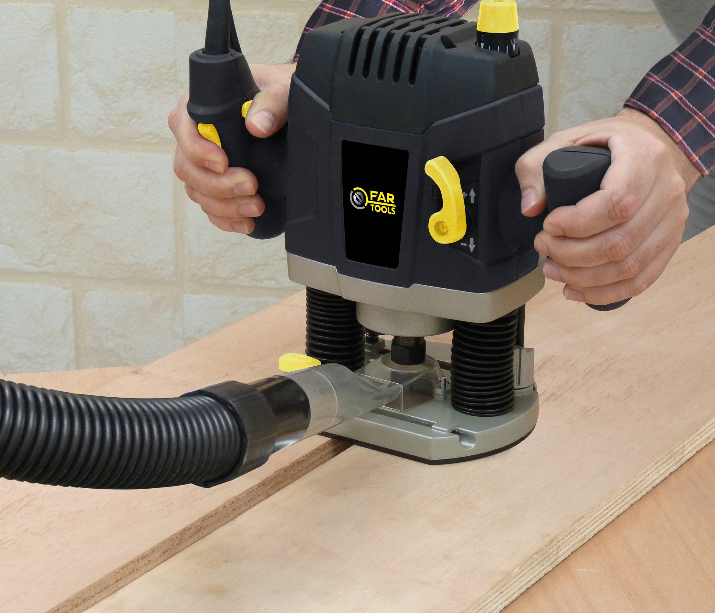 Défonceuse électrique 1300W Ø8/12mm FARTOOLS - Image 2