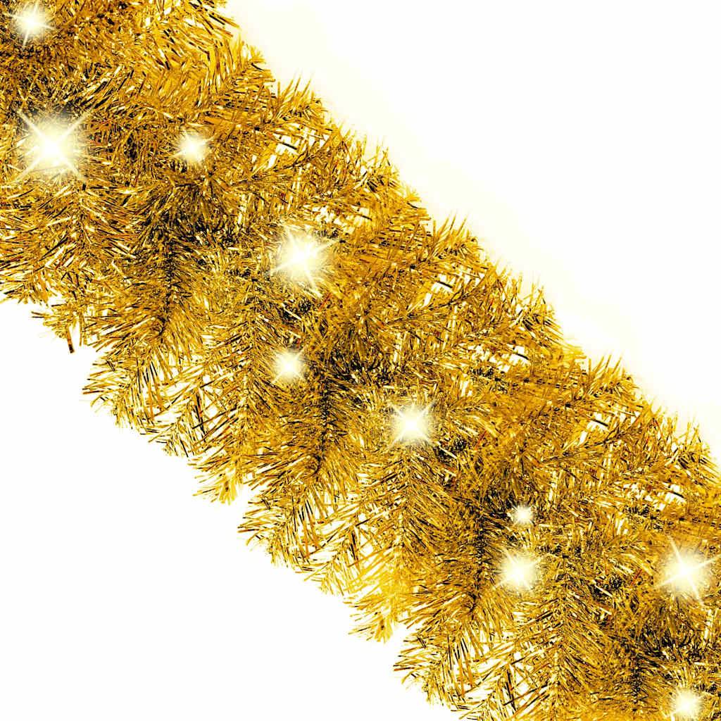 Guirlande de Noël Lumineuse PVC Décoration Scintillante 150 LED Doré 10 m – ComfortXL Outdoor Living - Image 6