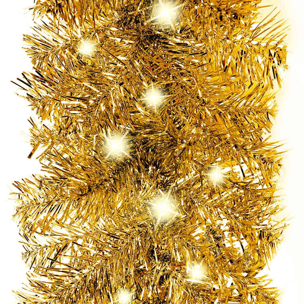 Guirlande de Noël Lumineuse PVC Décoration Scintillante 150 LED Doré 10 m – ComfortXL Outdoor Living - Image 4