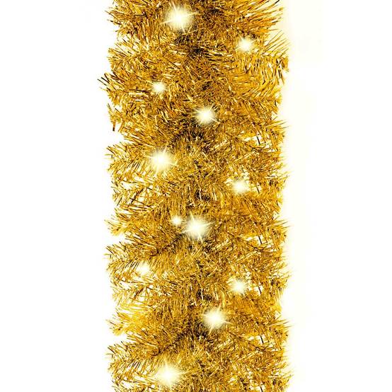 Guirlande de Noël Lumineuse PVC Décoration Scintillante 150 LED Doré 10 m – ComfortXL Outdoor Living - Image 7