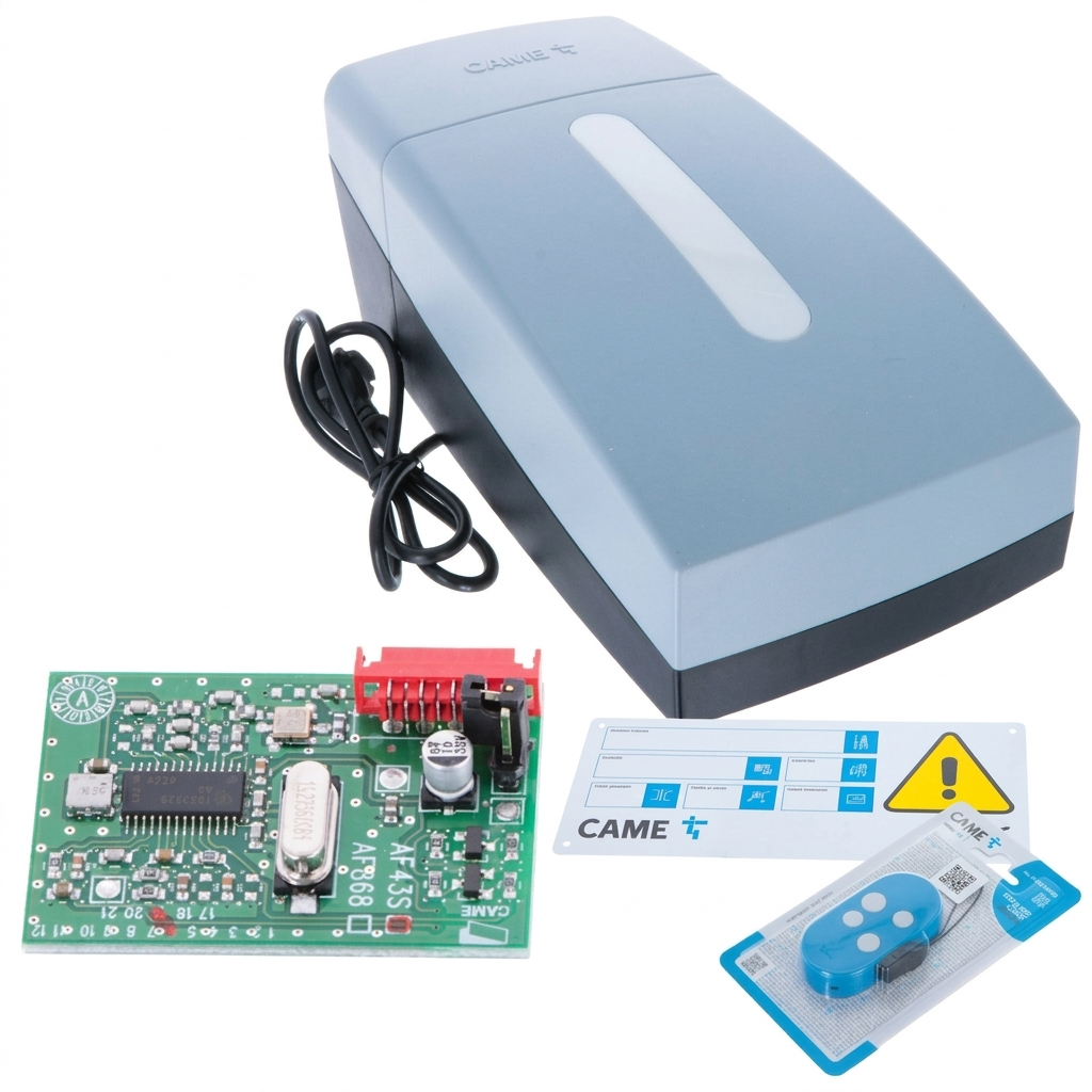 Kit automatisme VER06DES 600N 24V pour porte de garage avec encodeur - CAME - 8K01MV-005 - Image 1