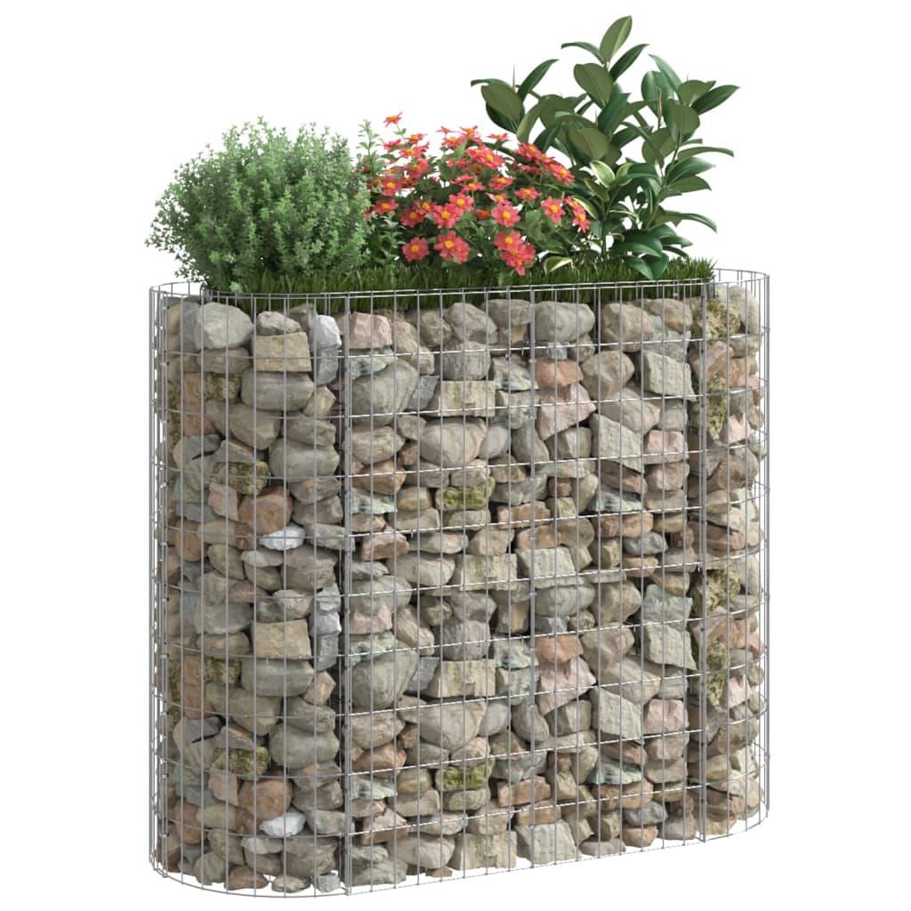 Vidaxl - Lit surélevé à gabion Fer galvanisé 120x50x100 cm vidaXL 152032 - Image 7