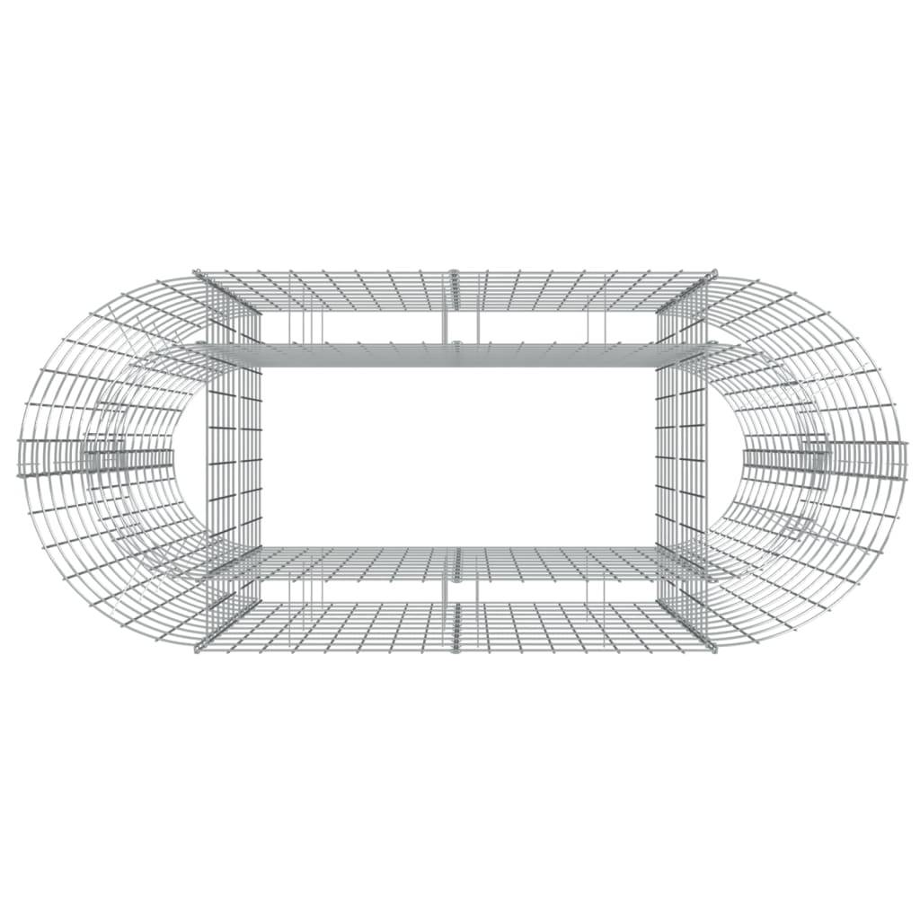 Vidaxl - Lit surélevé à gabion Fer galvanisé 120x50x100 cm vidaXL 152032 - Image 6