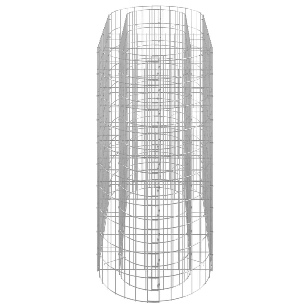 Vidaxl - Lit surélevé à gabion Fer galvanisé 120x50x100 cm vidaXL 152032 - Image 5