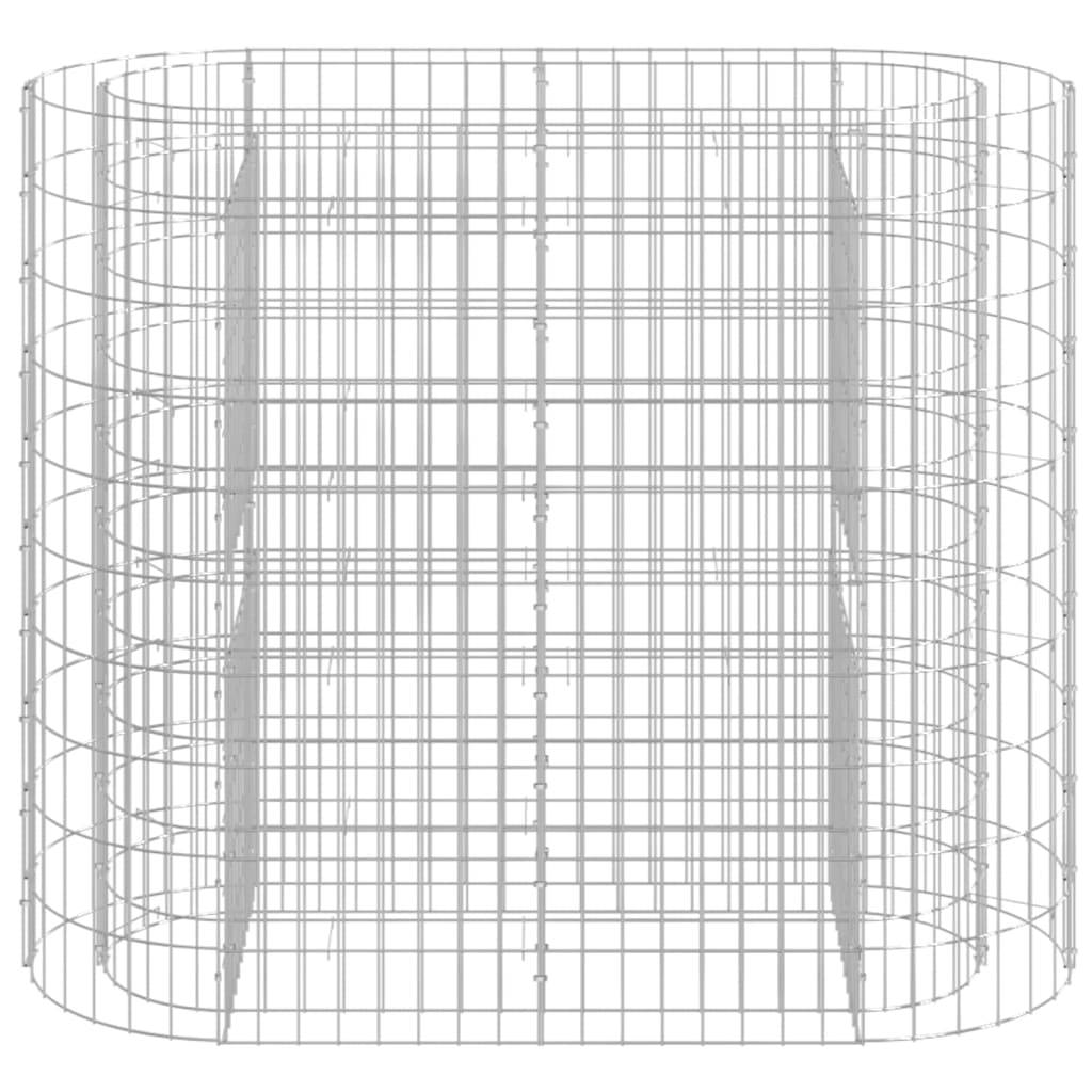 Vidaxl - Lit surélevé à gabion Fer galvanisé 120x50x100 cm vidaXL 152032 - Image 8