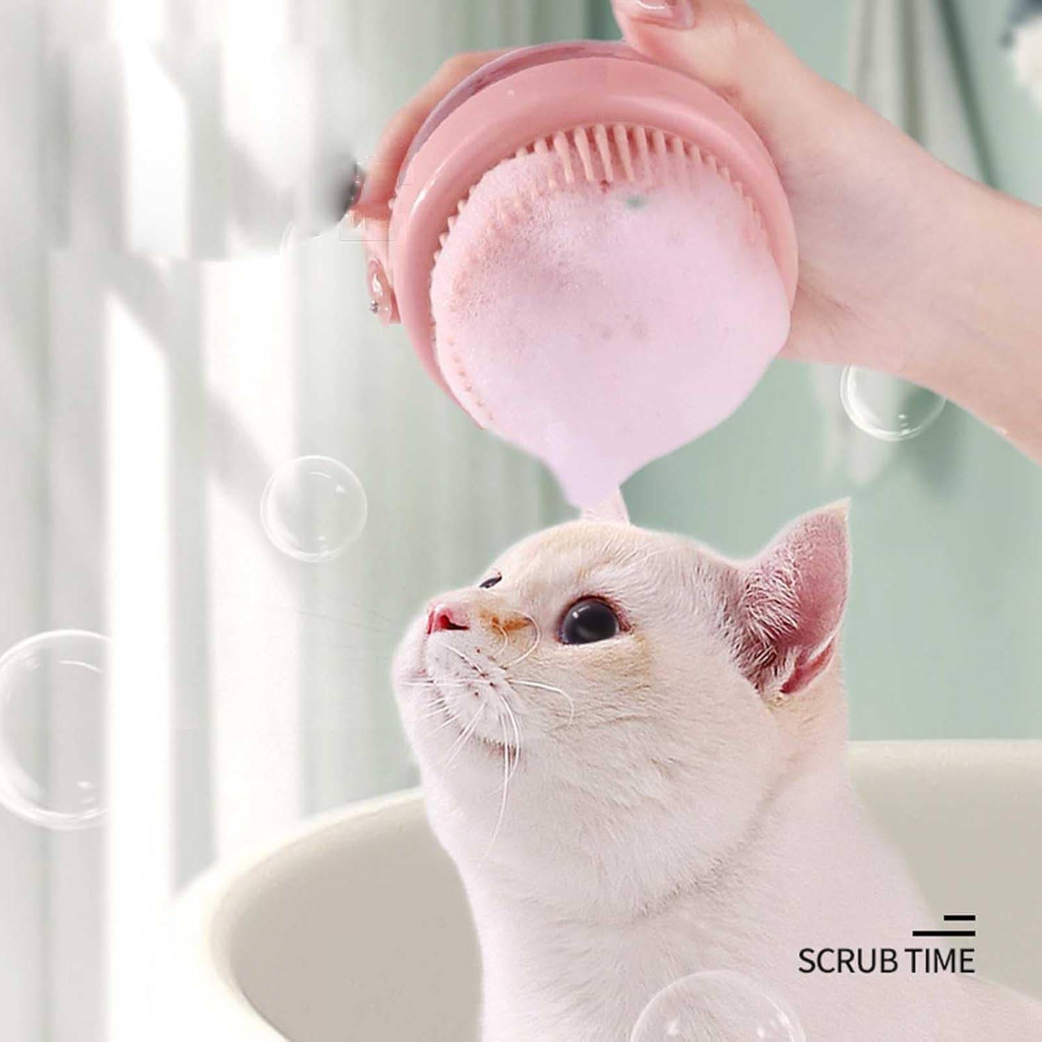 DtopbuyAge - Brosse de Bain pour Chien/Chat - Distributeur Intégré DtopbuyAge - Image 2