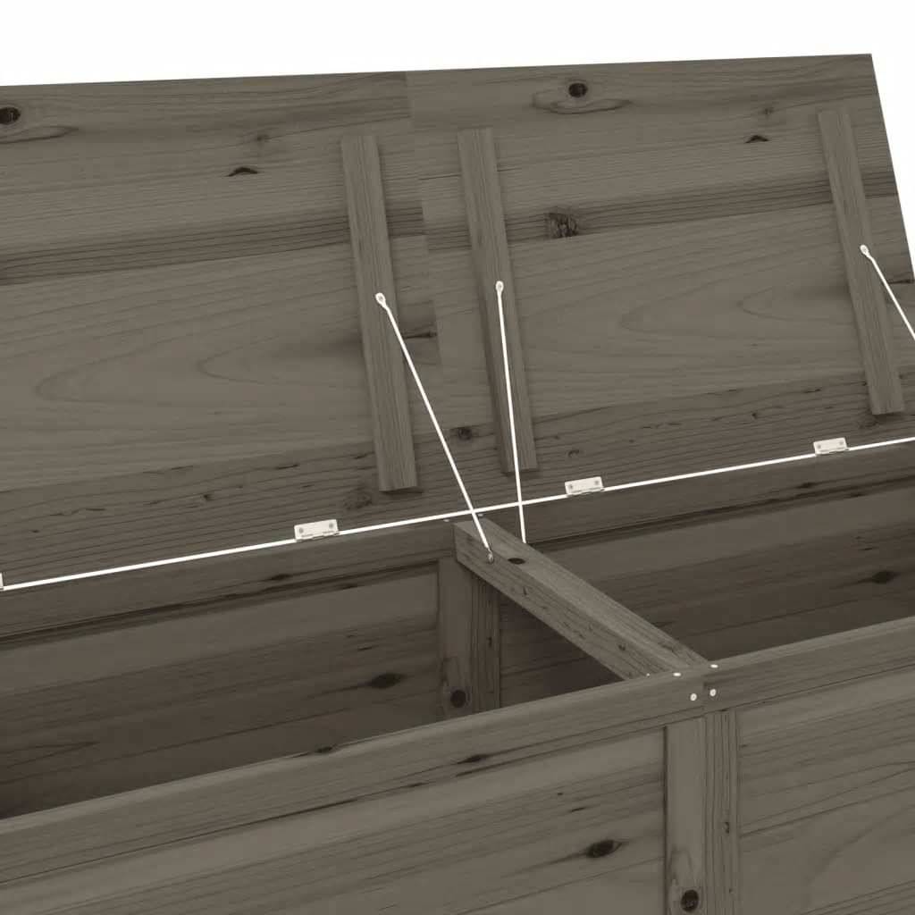 Vidaxl - Boîte à coussins extérieur Anthracite 150x50x56 cm Sapin massif vidaXL 152172 - Image 4