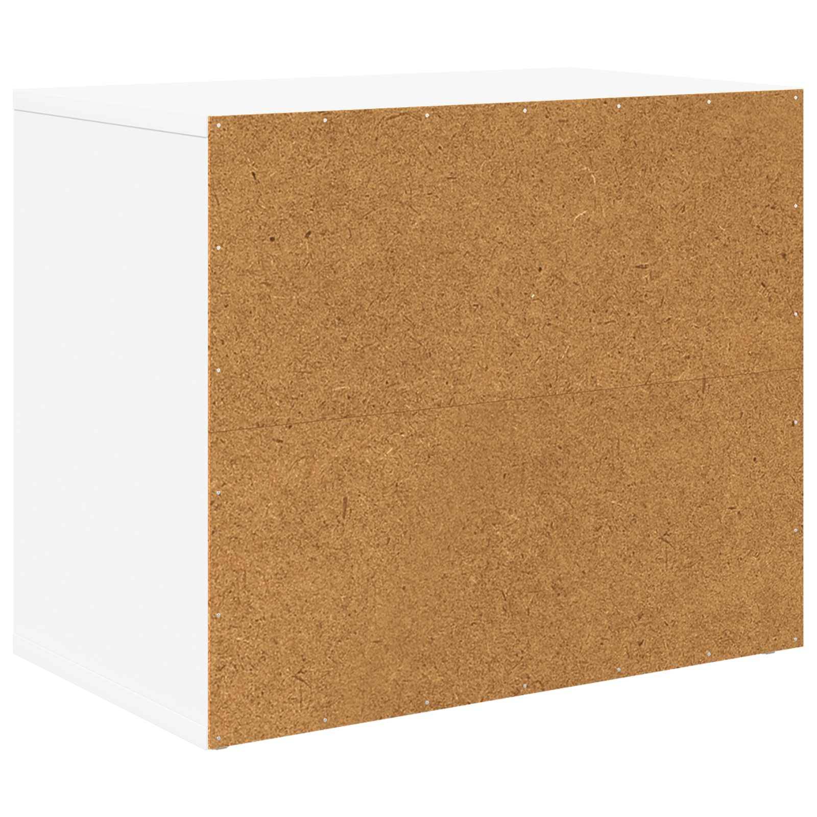 Maison pour chat bois d'ingénierie blanc 51 x 30 x 42 cm - PANGIVO - Image 7
