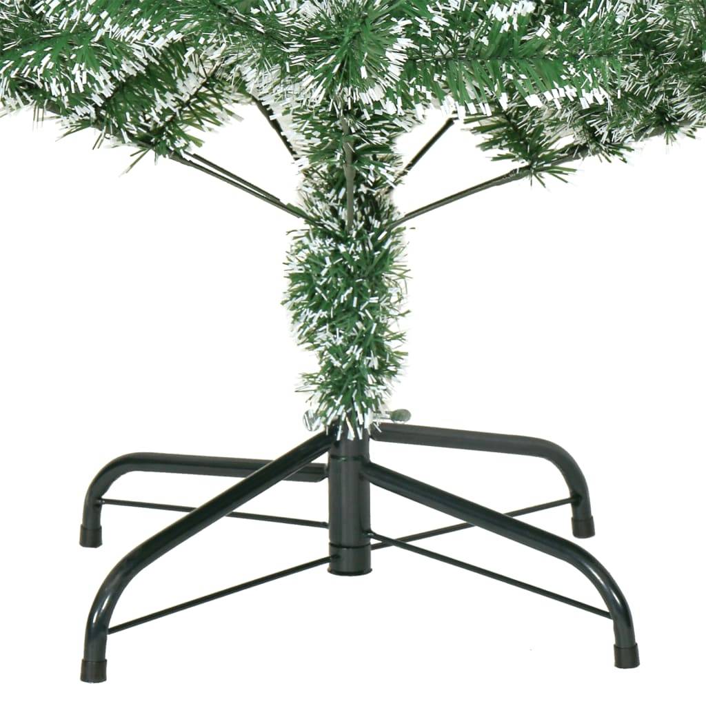 ComfortXL - Grand Sapin de Noël artificiel floqué 210 cm pour salon vert – ComfortXL Outdoor Living - Image 5