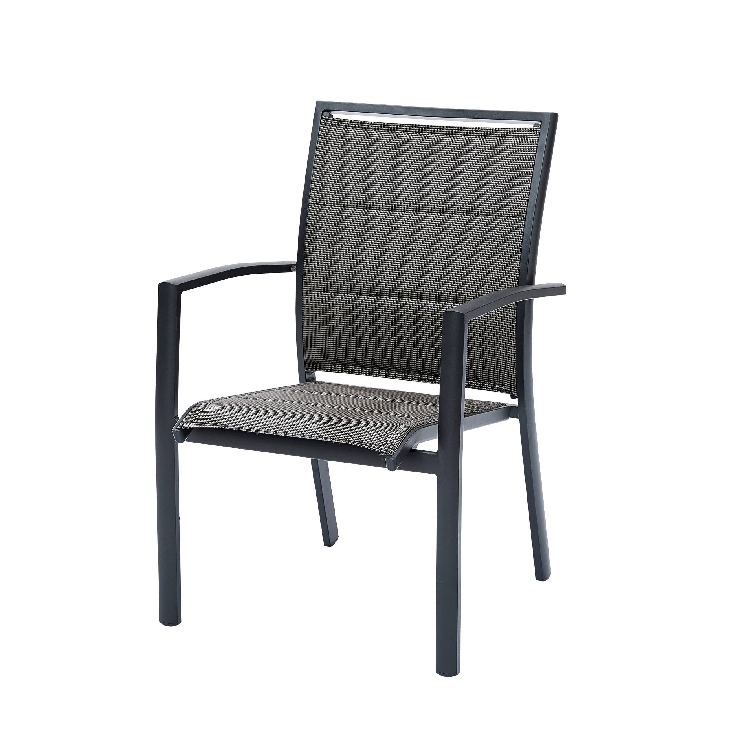 Wilsa Garden - Ensemble MODULO 6/10p en aluminium et 10 fauteuils en aluminium et textilène - Image 5