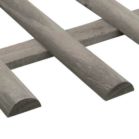 Maison Chic - Bordure de jardin - Limite de jardin - Parterre 10 pcs Bois de sapin 4,4 m-JU303 - Image 4