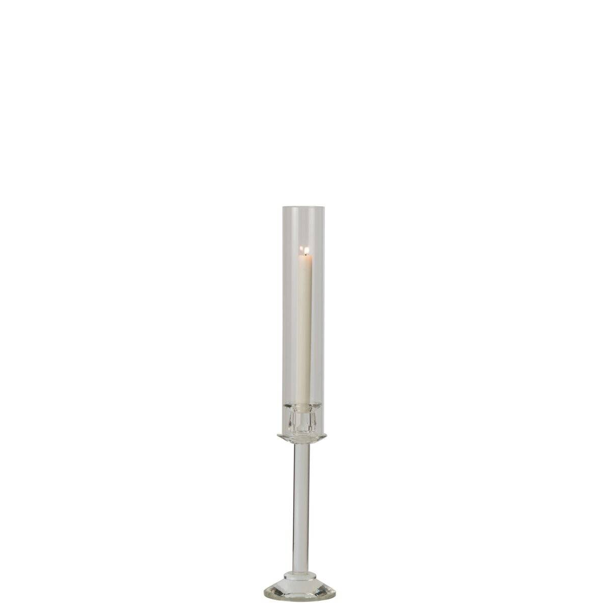 J-Line - Chandelier Design en Cristal "Wendy" 61cm Transparent - Image 2