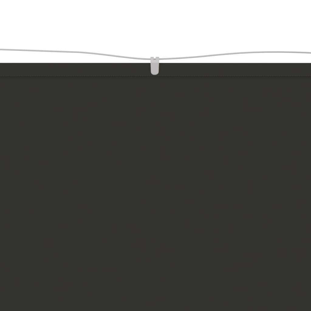 Helloshop26 - Auvent vertical 140 x 270 cm tissu oxford anthracite - Image 2