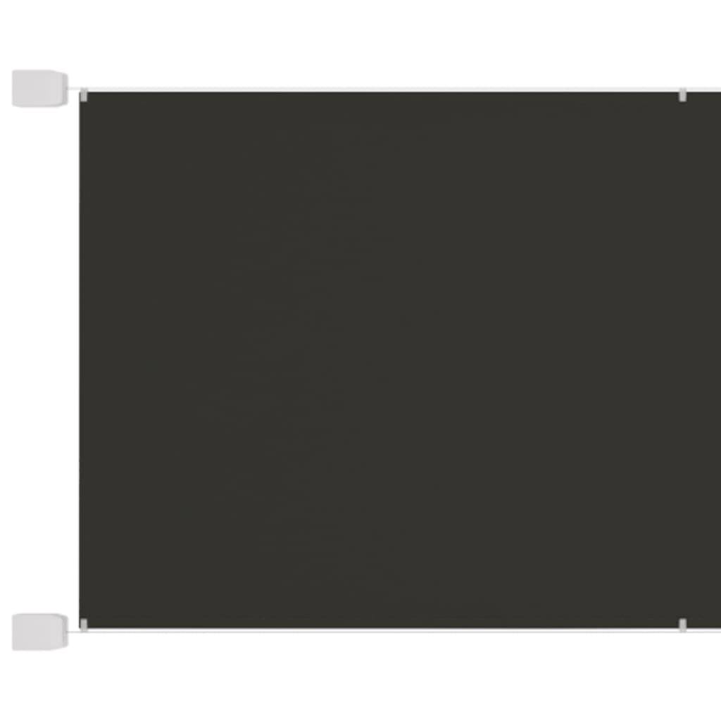Helloshop26 - Auvent vertical 140 x 270 cm tissu oxford anthracite - Image 1