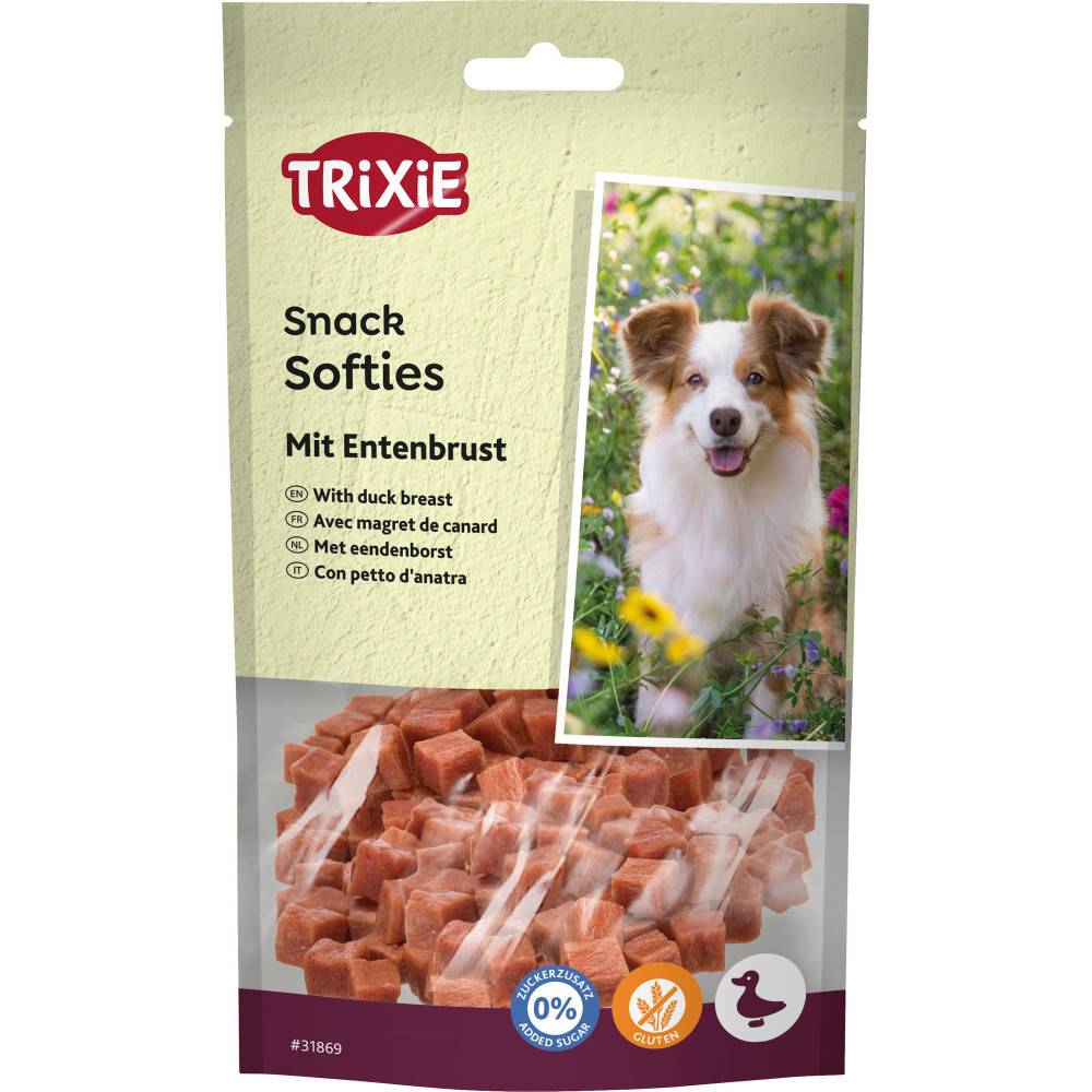 Trixie - Friandise au canard sachet de 100 g PREMIO Duck Softies pour chien - Image 1