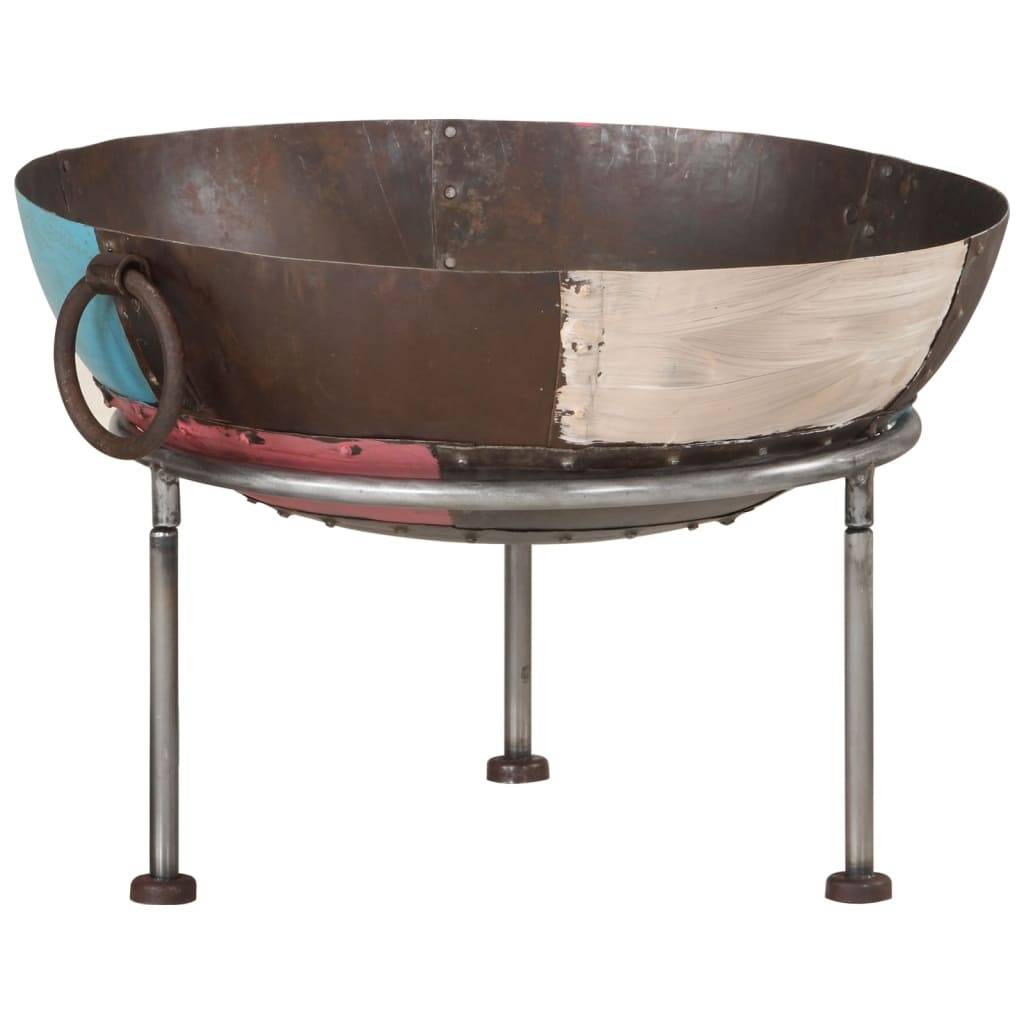 ComfortXL - Brasero Foyer en Fer sur 3 Pieds Stable Design Artisanal Multicolore 55 cm – ComfortXL Outdoor Living - Image 10