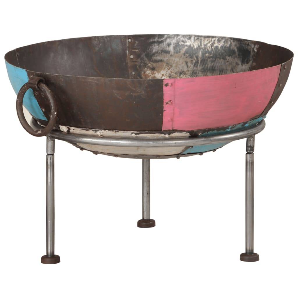 ComfortXL - Brasero Foyer en Fer sur 3 Pieds Stable Design Artisanal Multicolore 55 cm – ComfortXL Outdoor Living - Image 3