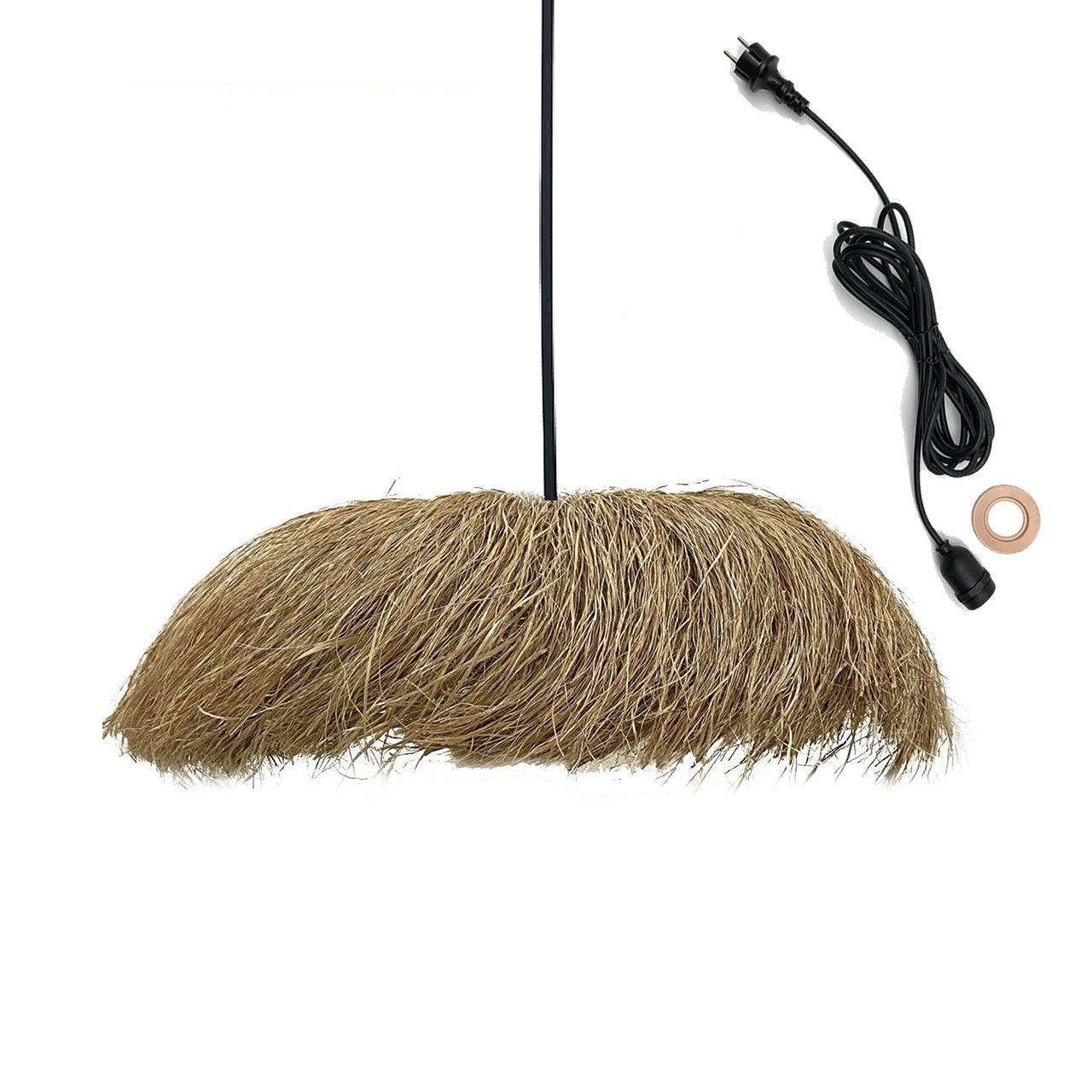 Lumisky - Suspension HAVANA Extérieure Herbe Marine et Jute D75cm - Image 1