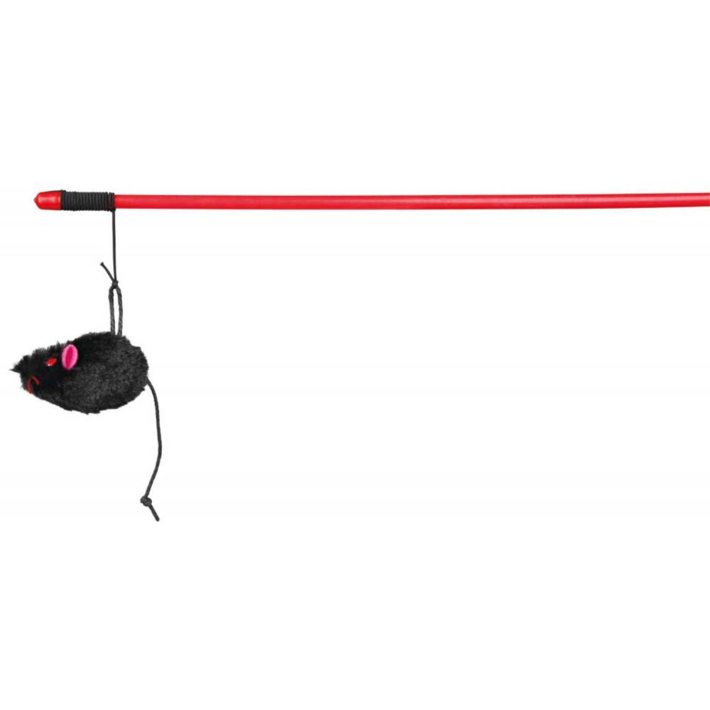 Canne à pêche de 1 mètre avec souris, couleur aléatoire, pour chat - Image 2