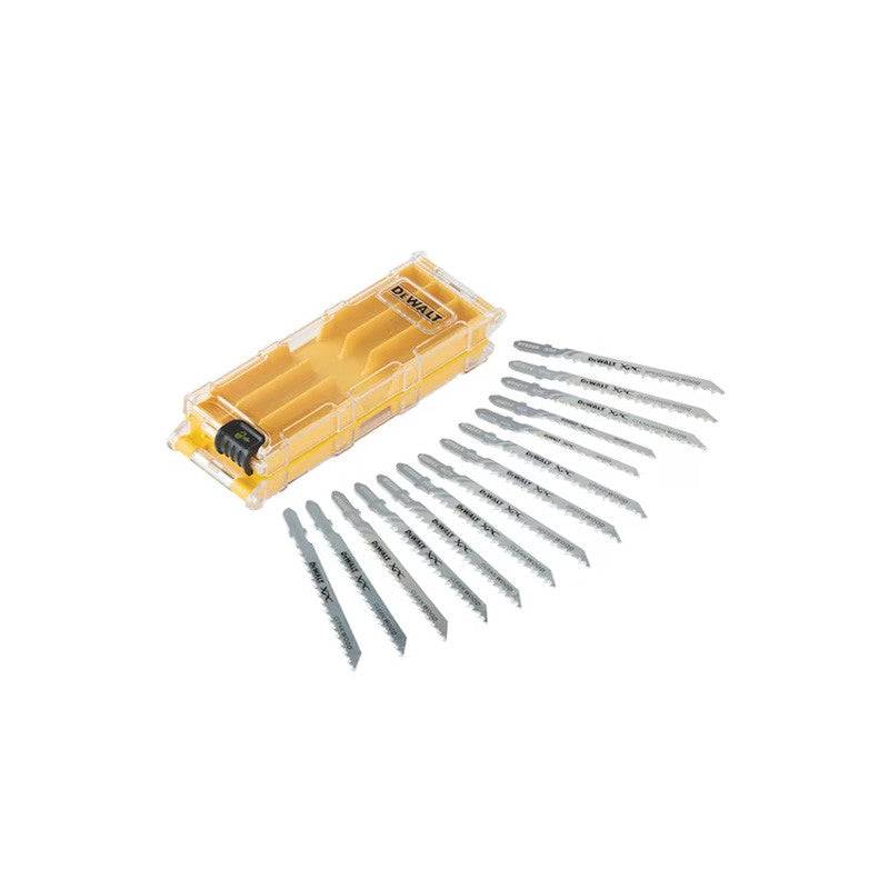 Coffret plastique de 14 lames DEWALT DT2298-QZ XPC HCS bi-métal pour bois + 1 boîte de rangement Dewalt - Image 2