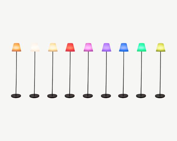 Blachere Illumination - Lampadaire LED solaire - Multicolore - H. 134 cm - Blachere Illumination - Image 1