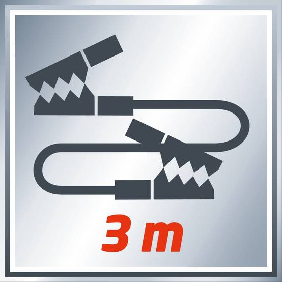 Einhell - Cables de demarrage auto 3m - 19,4 mm2 - Image 4