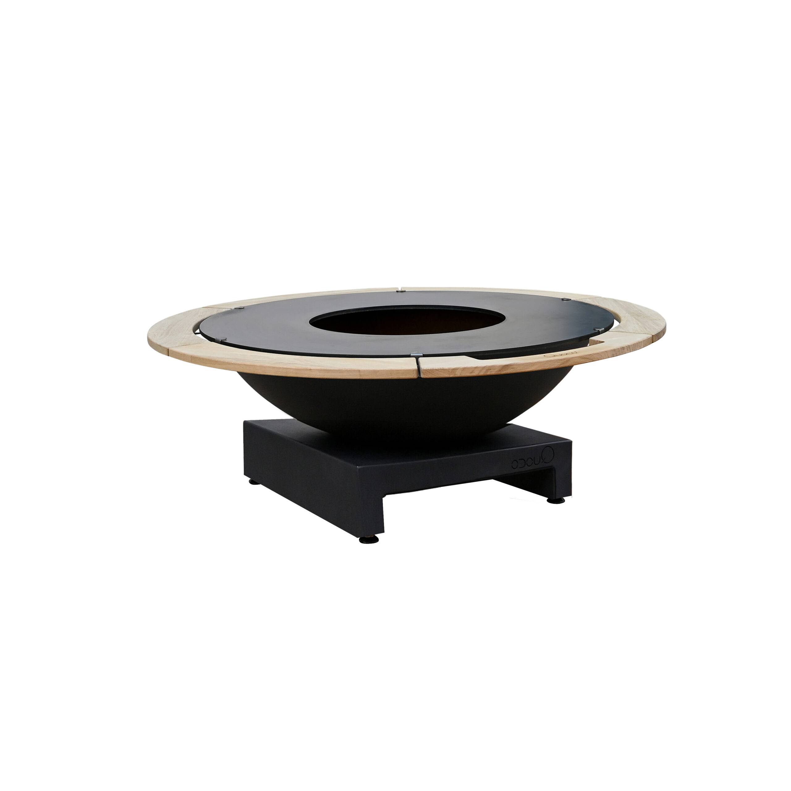 Brasero Piatto Basso + Medium Noir diam106 - Quoco - Image 1
