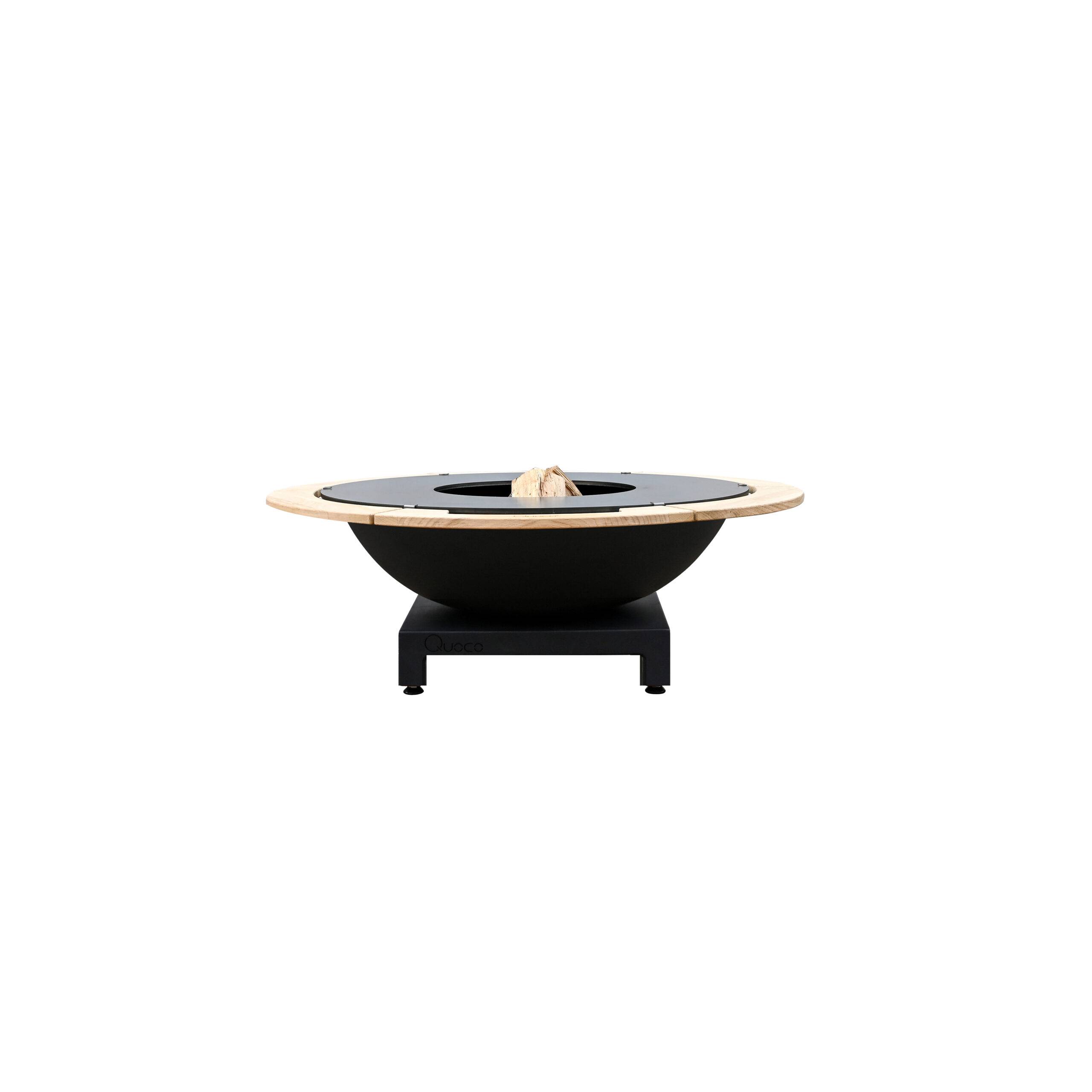 Brasero Piatto Basso + Medium Noir diam106 - Quoco - Image 2