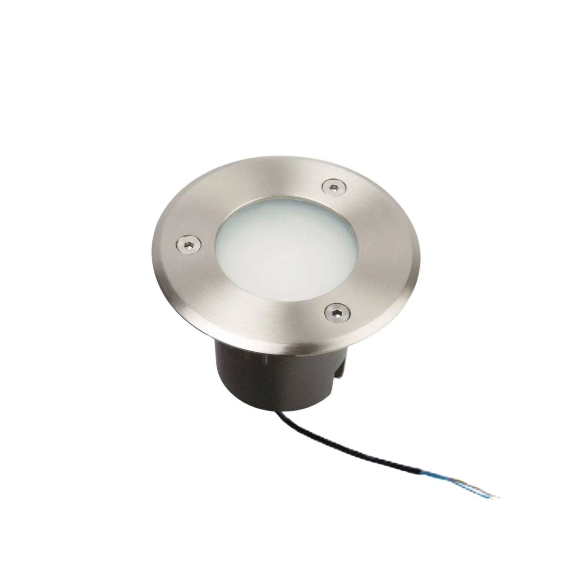 Spot encastrable rond pour abords de piscine à douille GU5.3 - Image 1