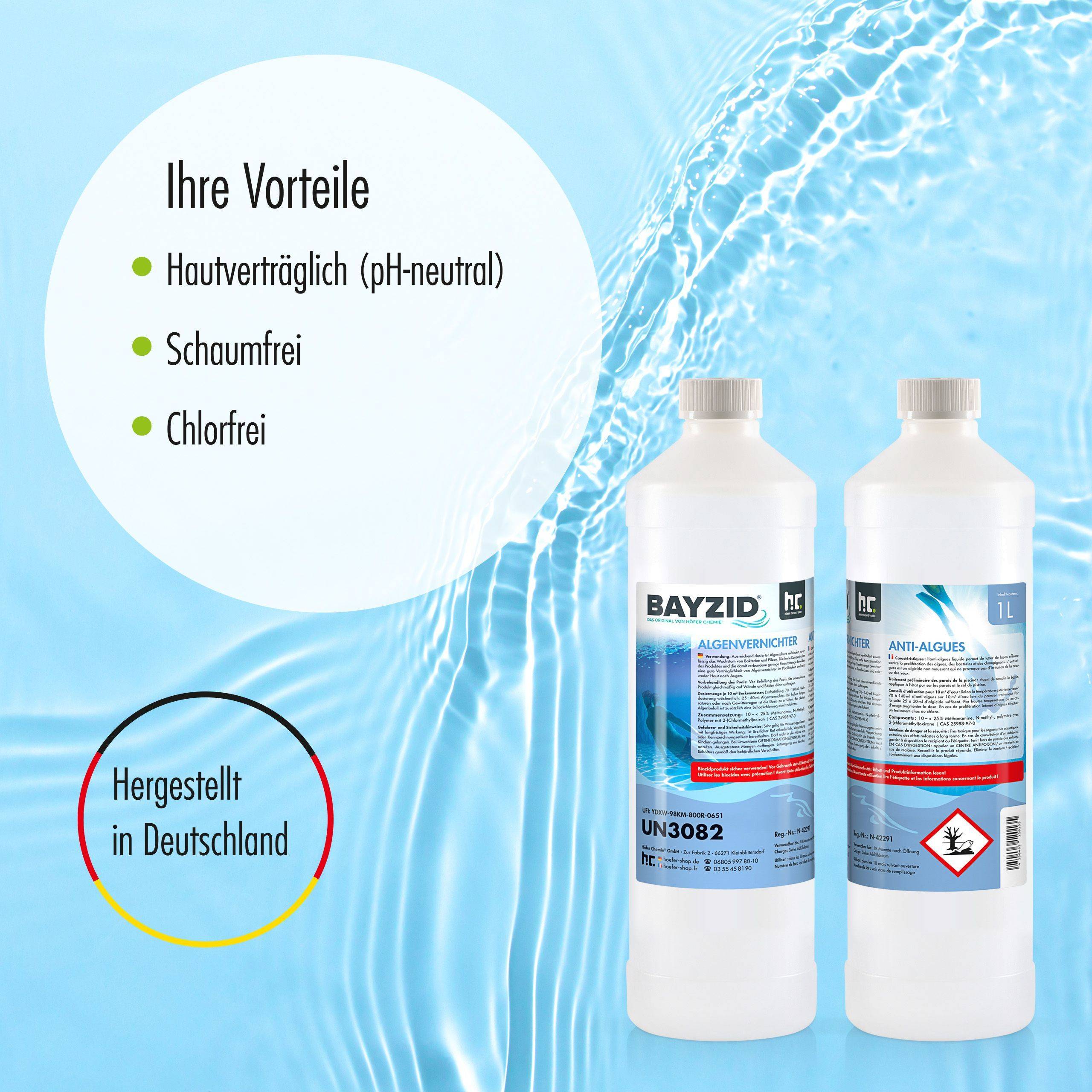 Anti-algues Bayzid® en bidon de 10 L x 2 - Image 3