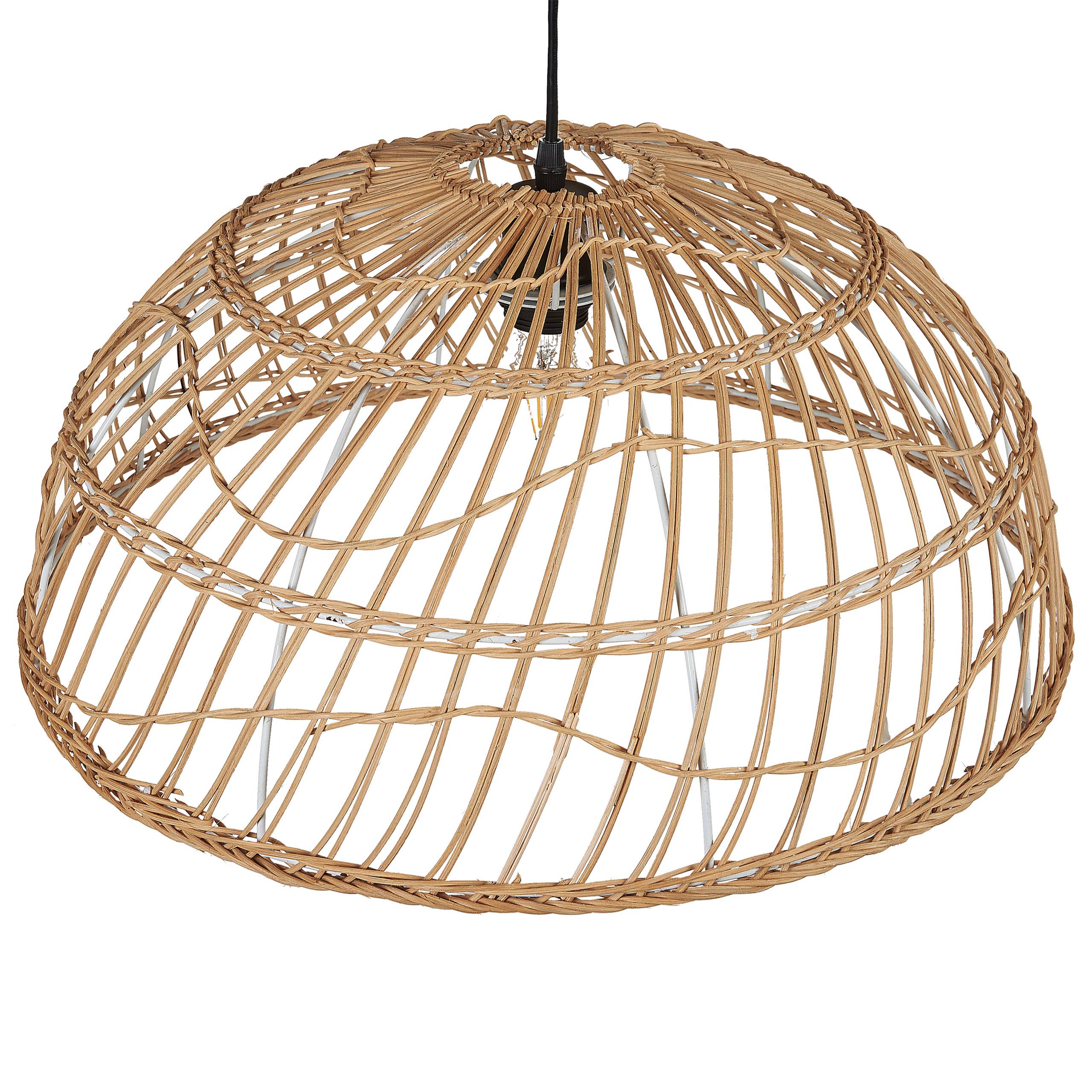 Beliani - Lampe suspension Rotin Naturel RAVINE - Beliani - Image 4