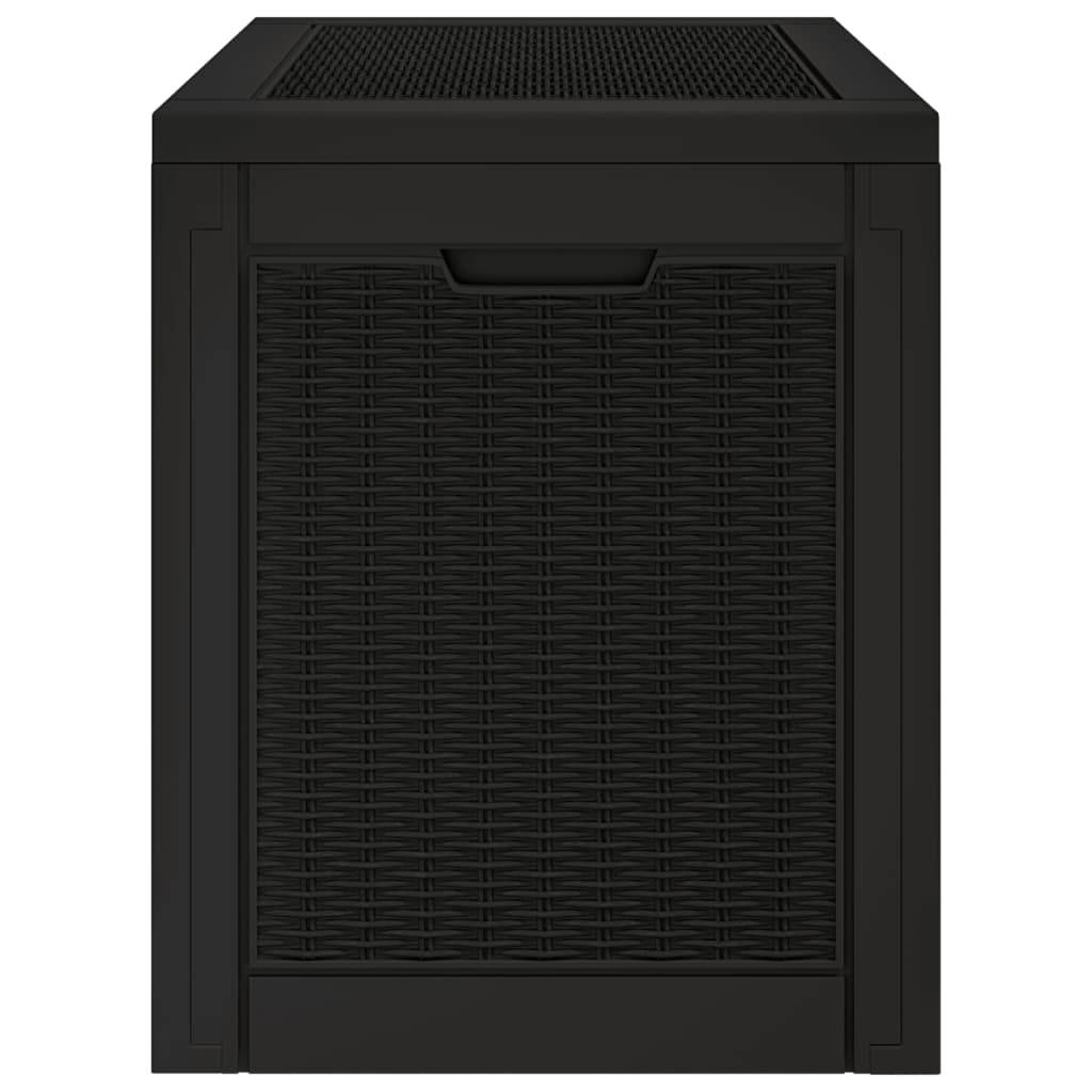 Vidaxl - Boîte de stockage de jardin noir 55,5x43x53 cm polypropylène vidaXL 364178 - Image 7