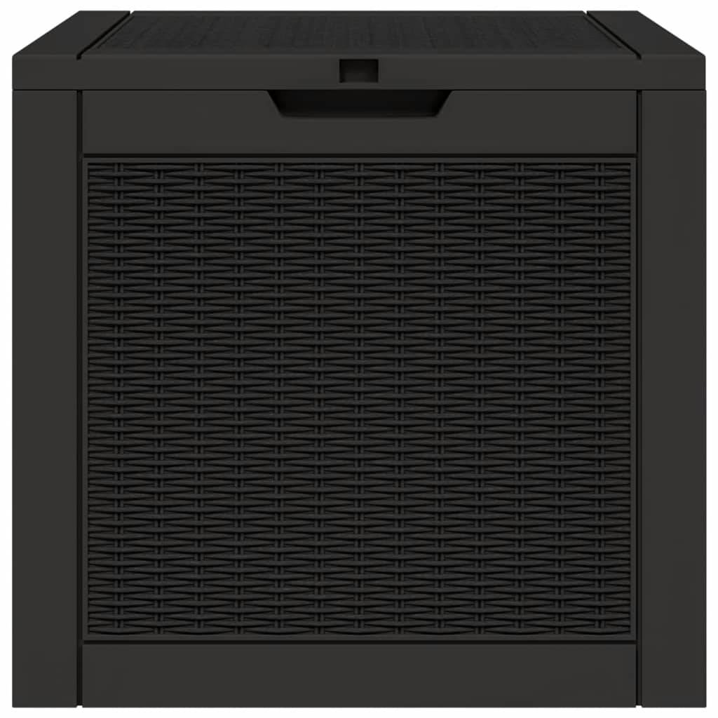Vidaxl - Boîte de stockage de jardin noir 55,5x43x53 cm polypropylène vidaXL 364178 - Image 9