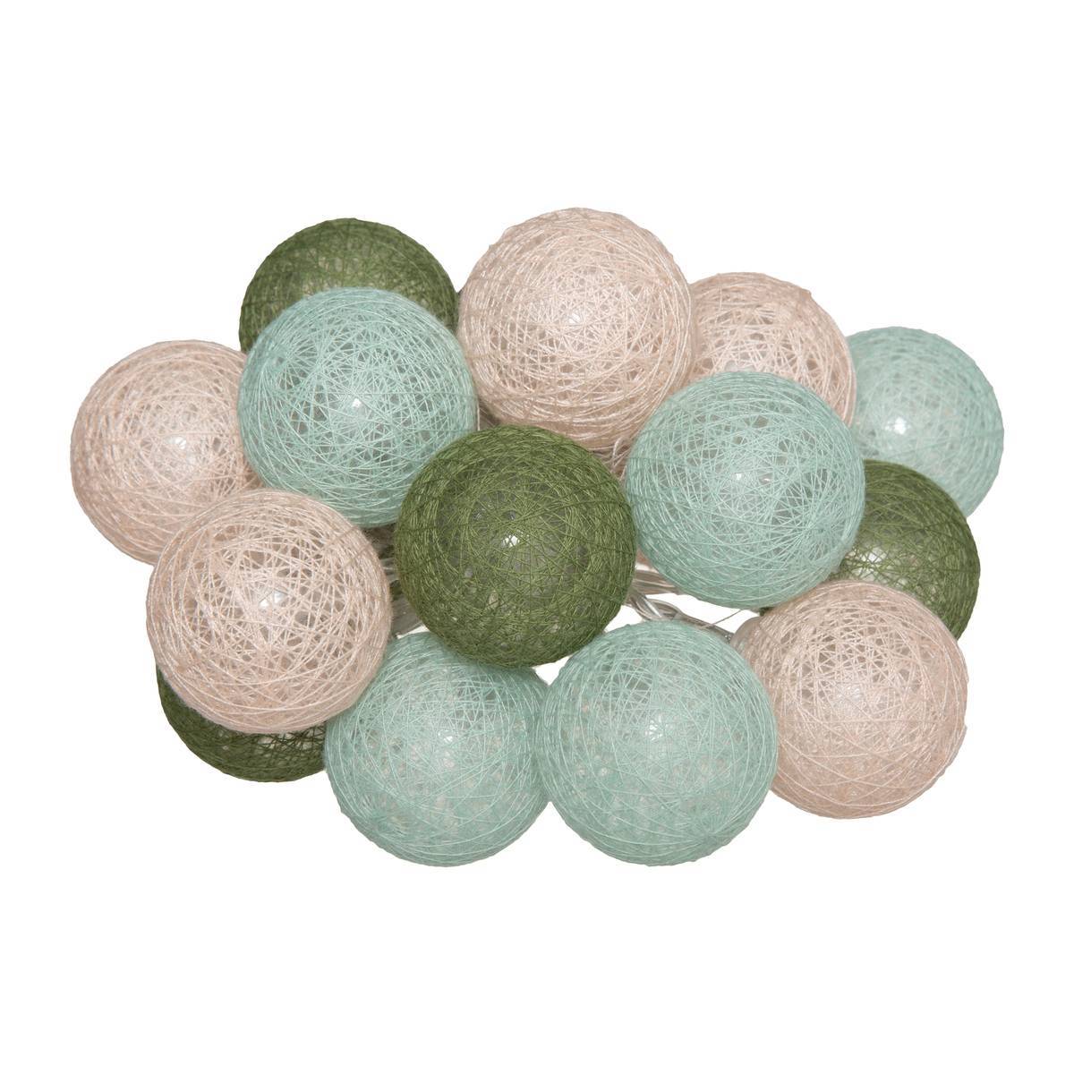 Atmosphera - Guirlande LED à piles 16 boules - Atmosphera Créateur d'intérieur - Image 1
