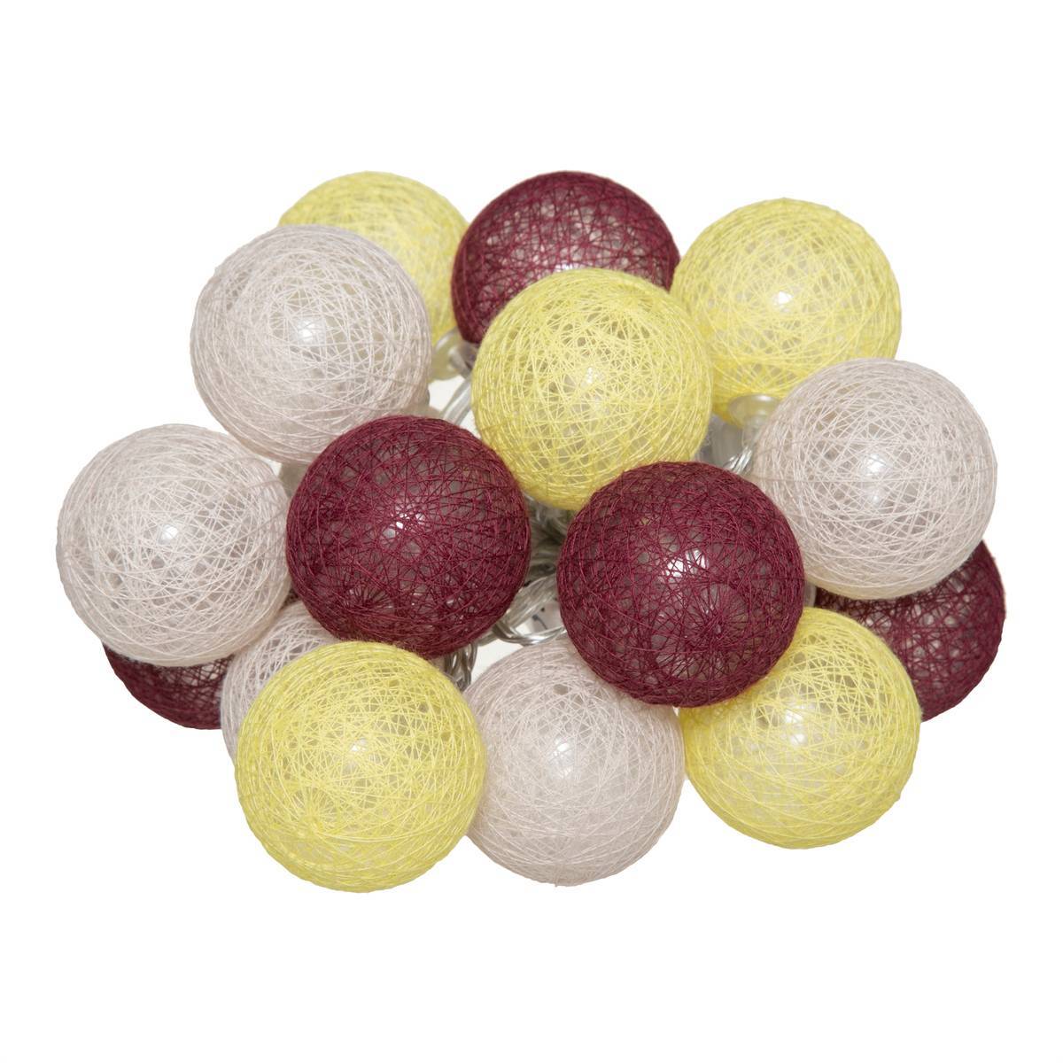 Atmosphera - Guirlande LED à piles 16 boules - Atmosphera Créateur d'intérieur - Image 4