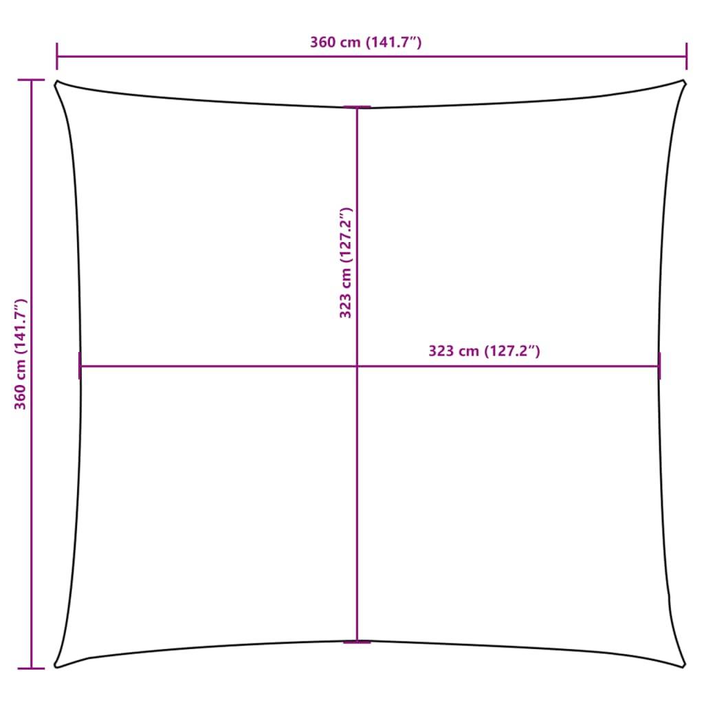 Prolenta Premium - Store banne polyuréthane rouge  3,6 x 3,6 m  - Prolenta premium p329.1 - Image 10
