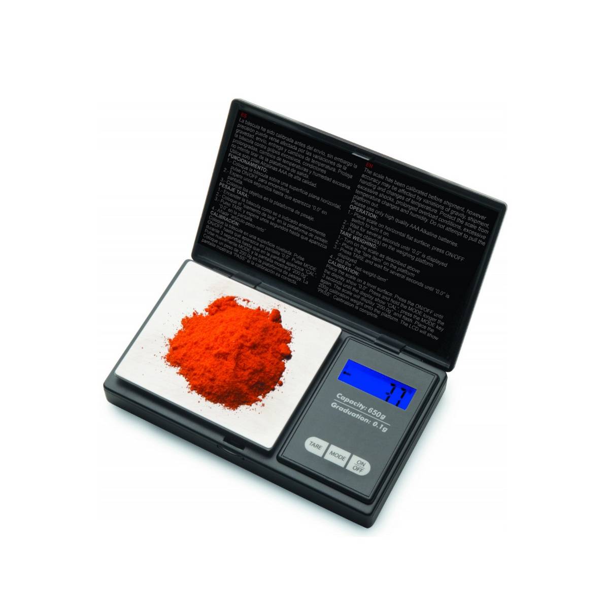 Balance de cuisine 0.8kg/0.1g 61709 Lacor - Image 1