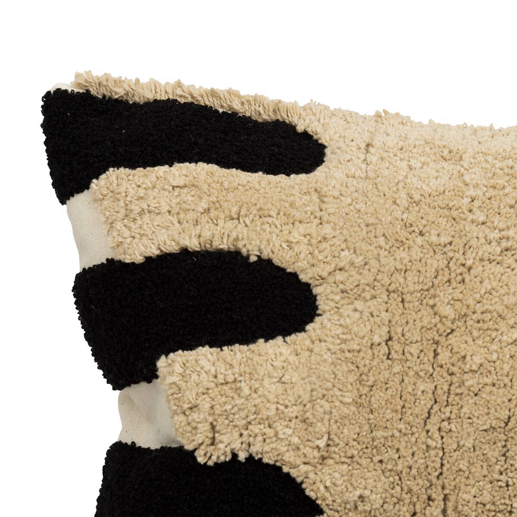 Atmosphera - Coussin tressé tufté abstrait - ATMOSPHERA - Image 2
