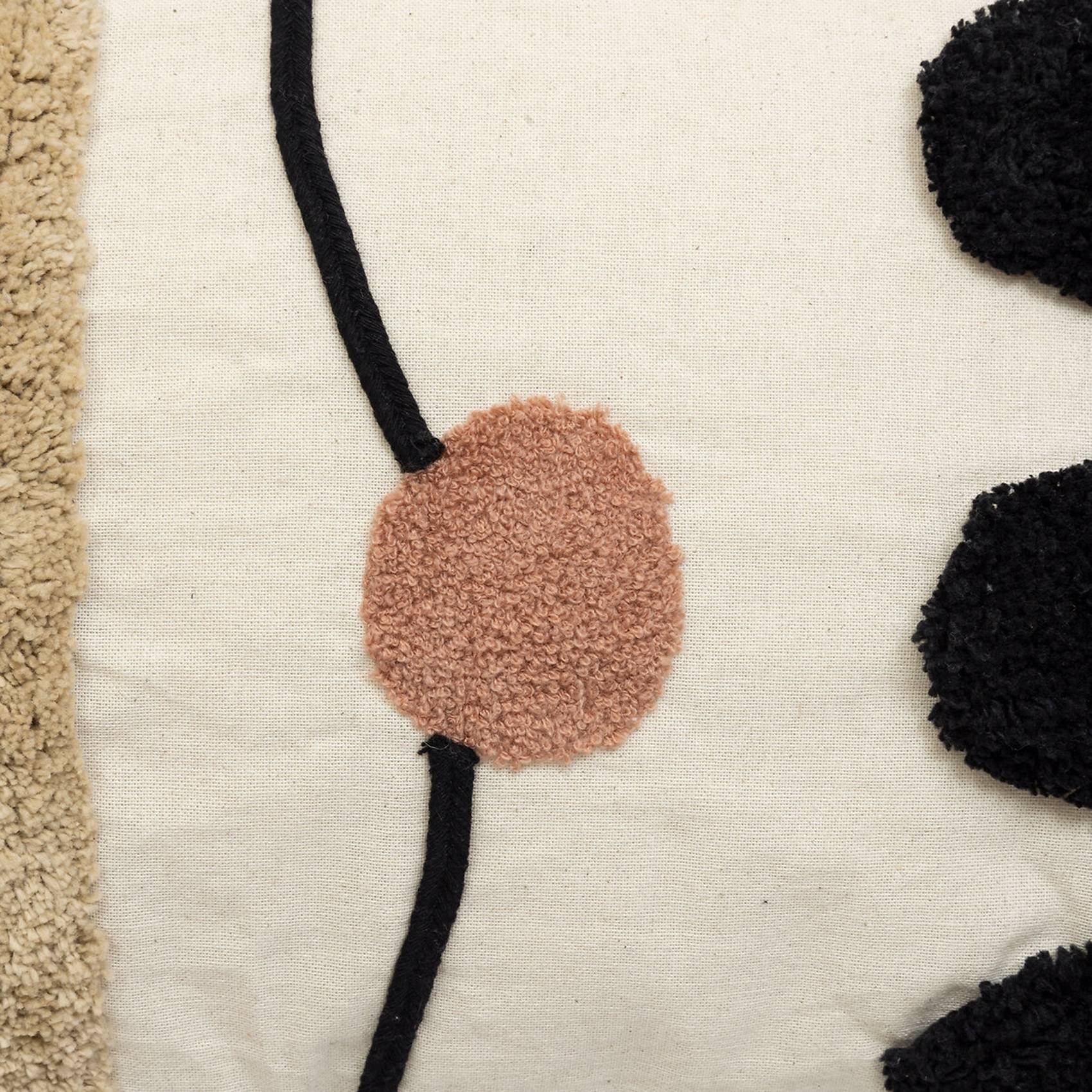 Atmosphera - Coussin tressé tufté abstrait - ATMOSPHERA - Image 3