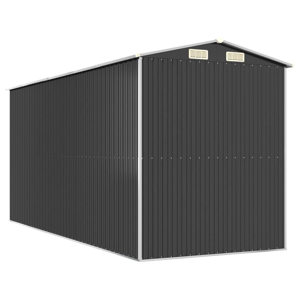 Vidaxl - Abri de jardin Anthracite 192x440x223 cm Métal galvanisé 8.4m² vidaXL 3147452 - Image 7