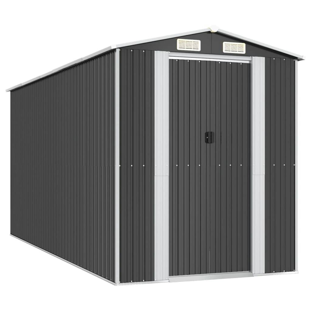 Vidaxl - Abri de jardin Anthracite 192x440x223 cm Métal galvanisé 8.4m² vidaXL 3147452 - Image 2