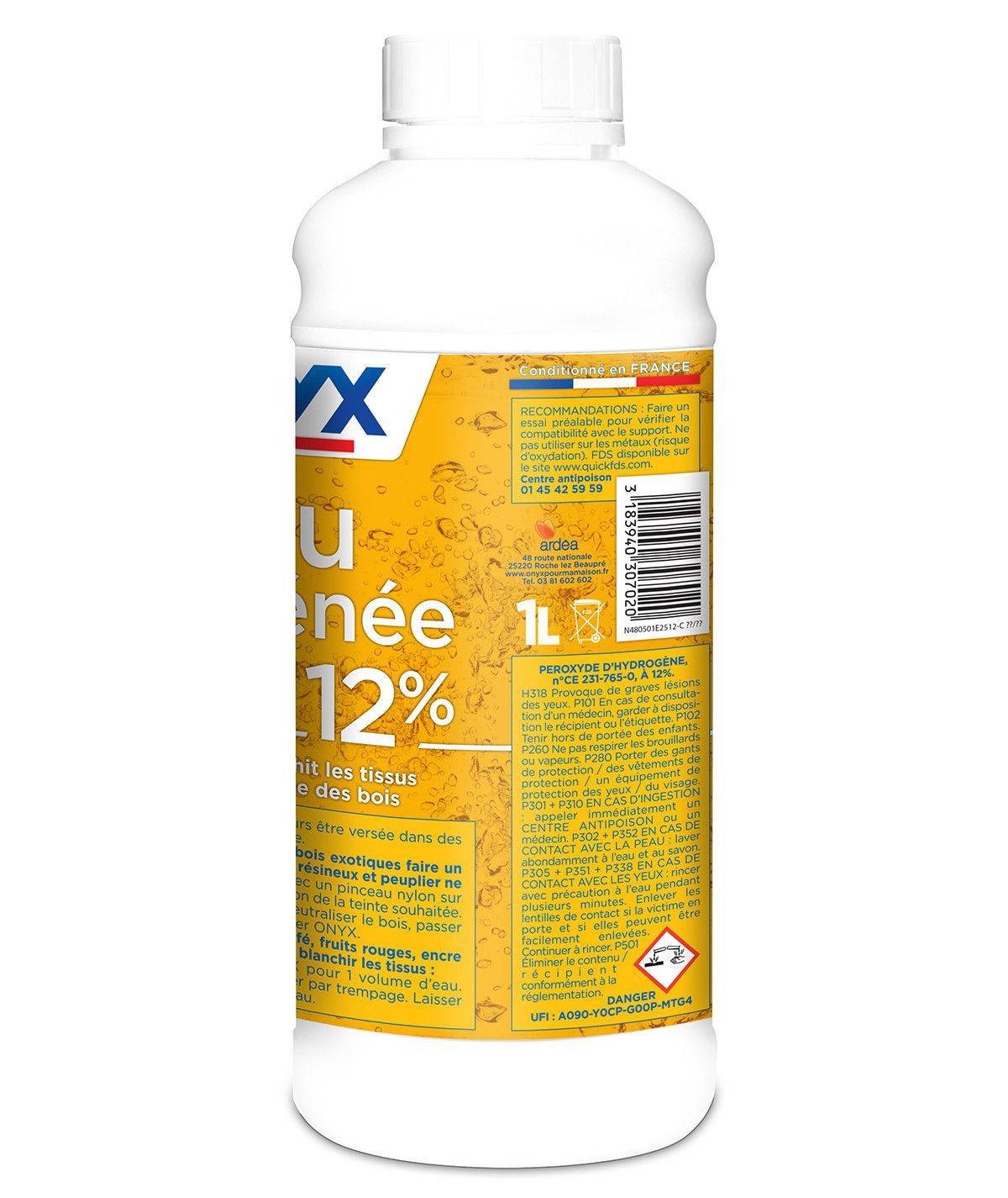 Onyx - Eau Oxygénée 12% (1 litre) | E2505010612 - Onyx - Image 2